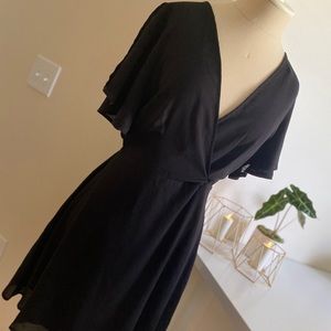 Lulus Plunging Cocktail Dress